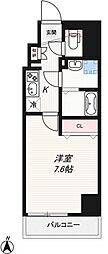 ジェノヴィア両国3スカイガーデン 1Kの間取図画像