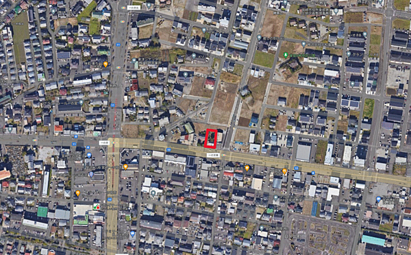 地図を拡大表示