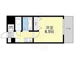 Osaka Metro中央線 深江橋駅 徒歩5分の賃貸マンション 3階1Kの間取り