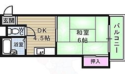 間取図画像 1DK