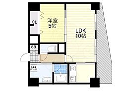 アジハラ・タイム 1LDKの間取図画像