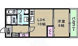 FSビル 1LDKの間取図画像