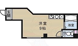 SOHO小路 ワンルームの間取図画像