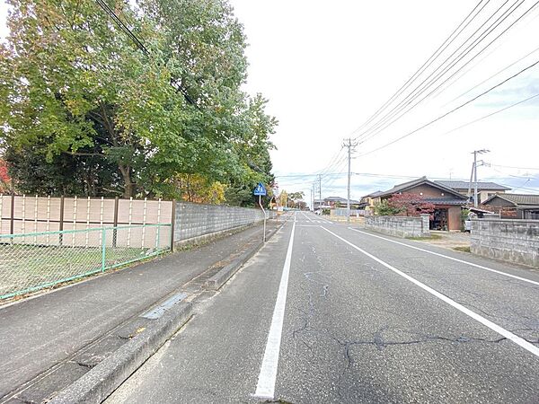 前面道路