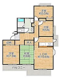 間取図画像 4LDK