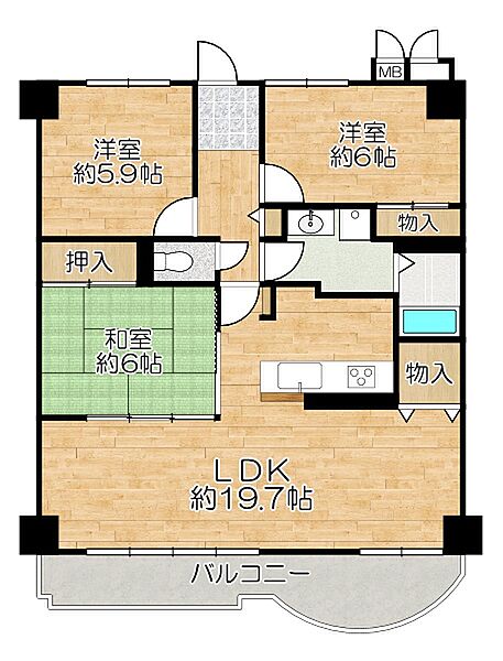 間取り：328000564951