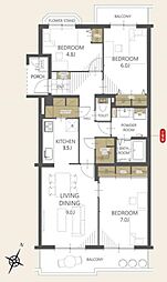 コンフォール学園緑が丘第2　28号棟