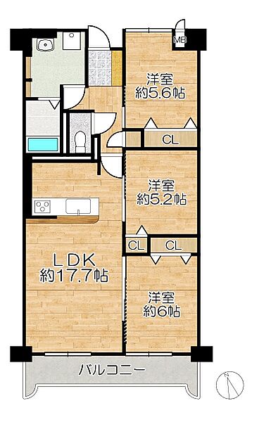 間取り：328000640074