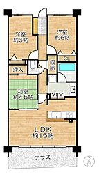 ワコーレ舞子海岸通 3LDKの間取図画像