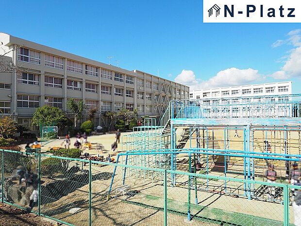 白川小学校まで約1100m