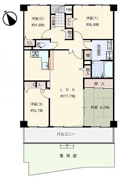 間取り：328000661330