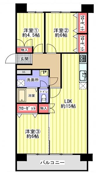 間取り：328000682960