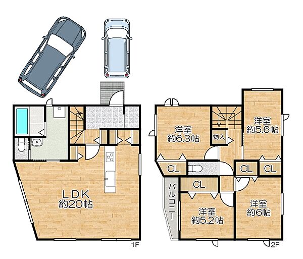 間取り：328000325701