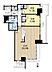 間取り：18階南西角部屋3ＬＤＫ