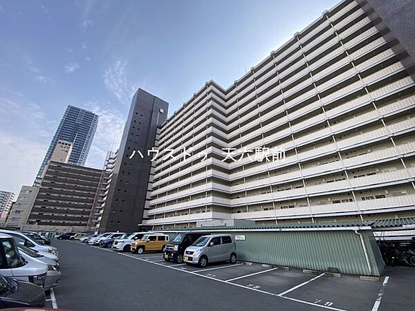 敷地が広く、スケール感のあるマンション。開放的な住環境が魅力です