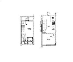 京王線 笹塚駅 徒歩7分の賃貸アパート 2階1DKの間取り
