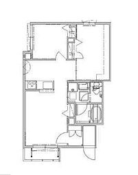 京王線 代田橋駅 徒歩12分の賃貸アパート 1階2LDKの間取り