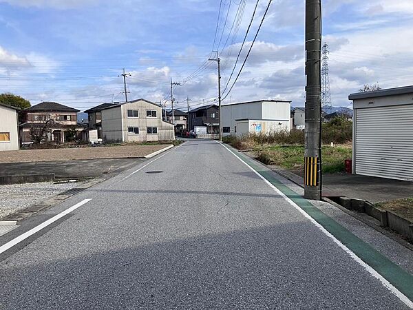 前面道路