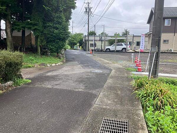 前面道路