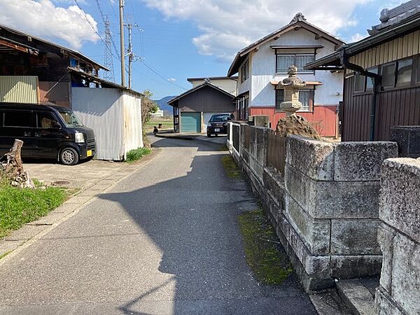 前面道路