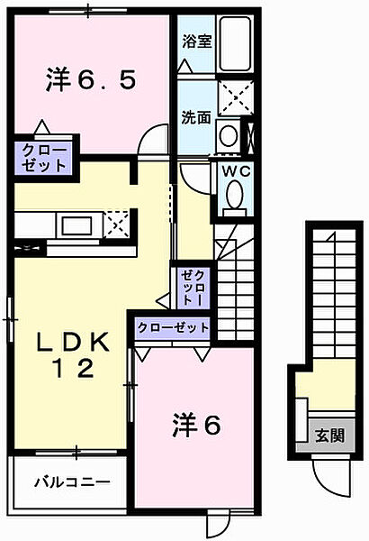 同じ建物の物件間取り写真 - ID:228047543511