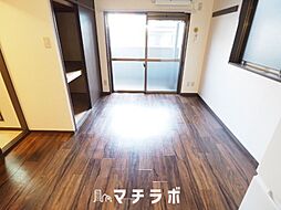 シェルコート則武 201 2階ワンルームのリビング/ダイニング