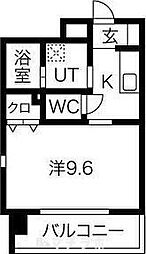 BERG大須(ベルグオオス) 8階1Kの間取り