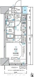 ディアレイシャス名古屋浄心 10階1Kの間取り
