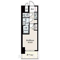 S-RESIDENCE今池駅前 12階1Kの間取り