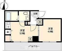 La　Douceur新栄 2階1DKの間取り