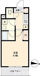 CAVANA新栄 11階1Kの間取り