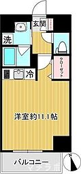 SHOKEN Residence名古屋今池 4階1Kの間取り