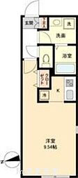 BRANCHECHIYODA ワンルームの間取図画像