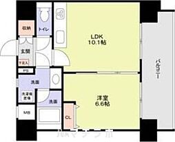 スタジオスクエア泉 1LDKの間取図画像