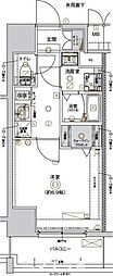 名古屋市北区稚児宮通2丁目マンション 1Kの間取図画像