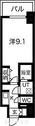 ファステート葵桜通リブレ 1Kの間取図画像