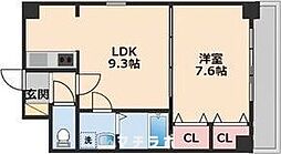 アンシャンテ車道 1LDKの間取図画像