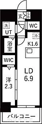 メイクスアート名古屋城西 1LDKの間取図画像