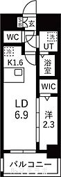 メイクスアート名古屋城西 1LDKの間取図画像
