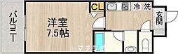 CITYSPIRE名古屋本陣 1Kの間取図画像