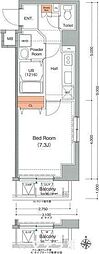 EsTRUTHPlusNORTH-NAGOYA 1Kの間取図画像