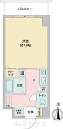 サン・名駅南ビル 1Kの間取図画像