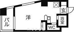 ドール新栄 1Kの間取図画像