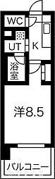 タウンライフ千種 1Kの間取図画像