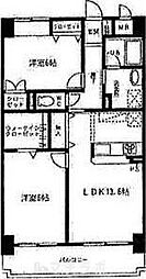 MYM千代田 2LDKの間取図画像