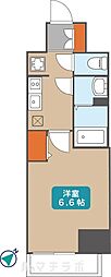 ディアレイシャス今池 1Kの間取図画像