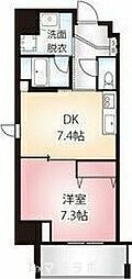 稲垣ビル栄ディアコート白川 1DKの間取図画像