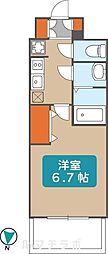 プレサンス大曽根駅前ファースト 1Kの間取図画像