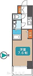 エスリード葵桜通り 1Kの間取図画像