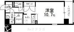 グラントリアノン 1Kの間取図画像